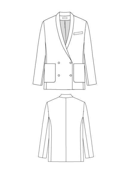 Patron Maison Fauve - Blazer Mimosa