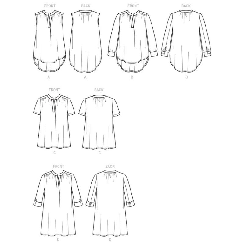 Patron McCall's 7324.A5 - Haut et tunique