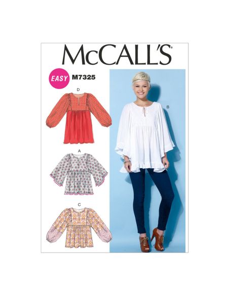 Patron McCall's 7325.Y - Haut et tunique