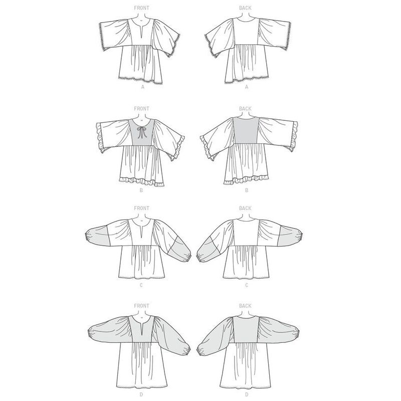 Patron McCall's 7325.Y - Haut et tunique