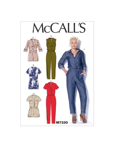 Patron McCall's 7330.Y - Barboteuses et combinaison