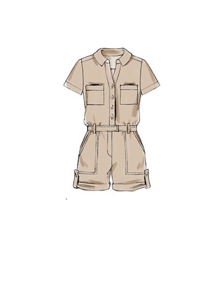 Patron McCall's 7330.Y - Barboteuses et combinaison