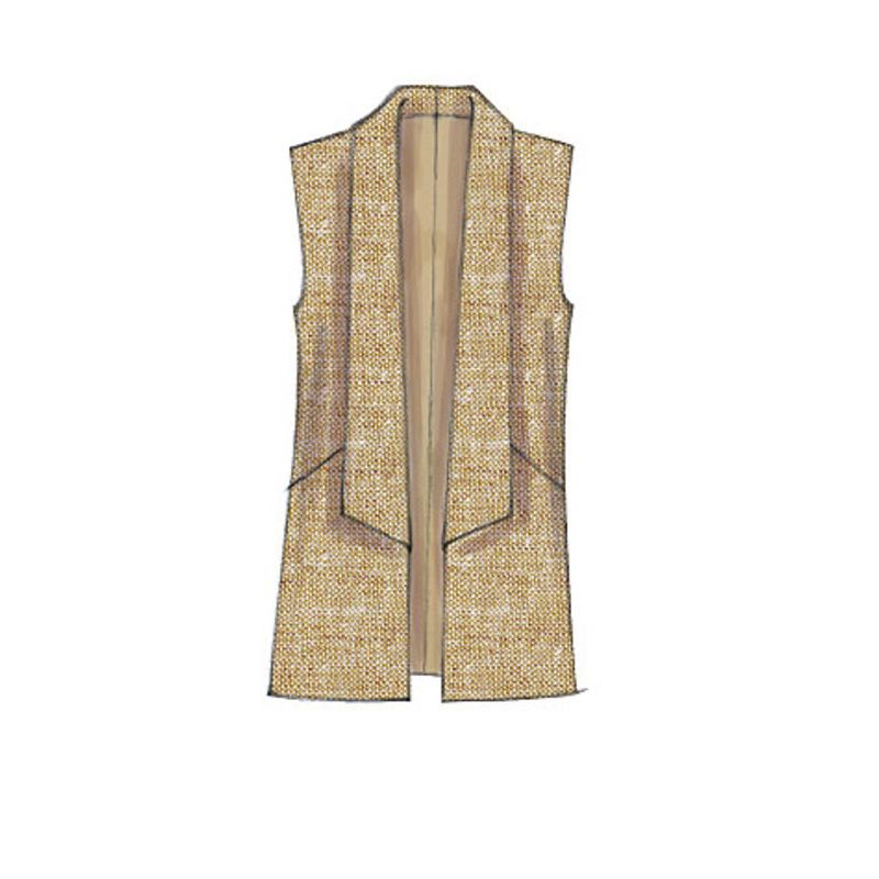 Patron McCall's 7332.Y - Gilet et veste