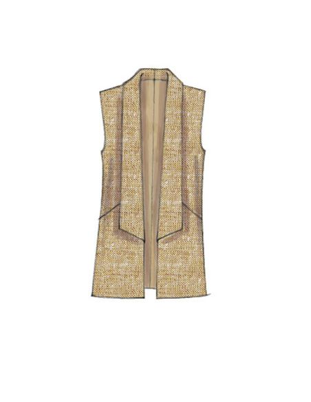 Patron McCall's 7332.Y - Gilet et veste