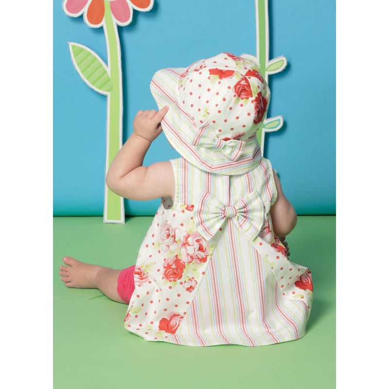 Patron McCall's 7342.YA5 - Robes, culottes, collants et chapeau