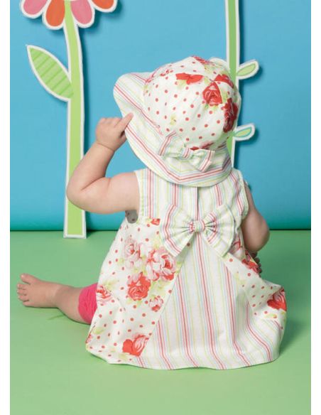 Patron McCall's 7342.YA5 - Robes, culottes, collants et chapeau