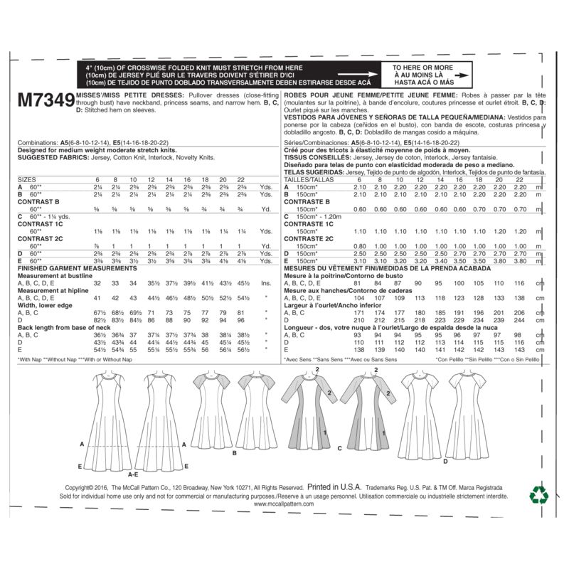 Patron McCall's 7349.A5 - Robe