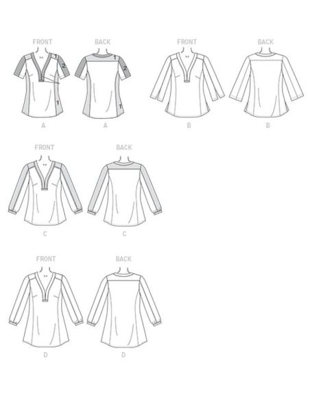 Patron McCall's 7357.A5 - Hauts