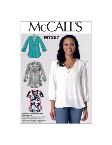 Patron McCall's 7357.A5 - Hauts