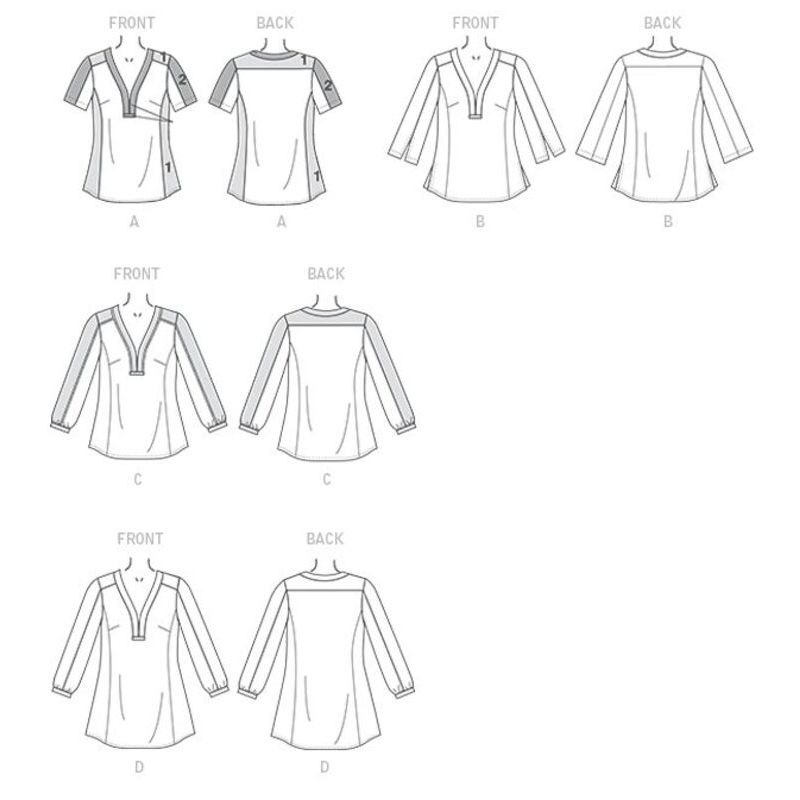 Patron McCall's 7357.A5 - Hauts