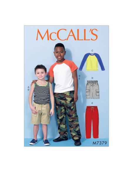 Patron McCall's 7379.CCE - Hauts, short et pantalon