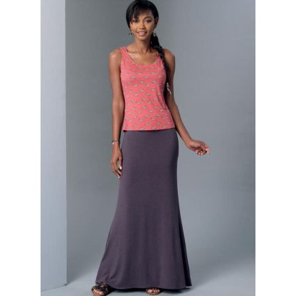 Patron McCall's 7386.Y - Hauts, robes et jupes 2