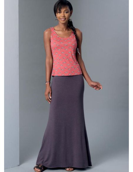 Patron McCall's 7386.Y - Hauts, robes et jupes