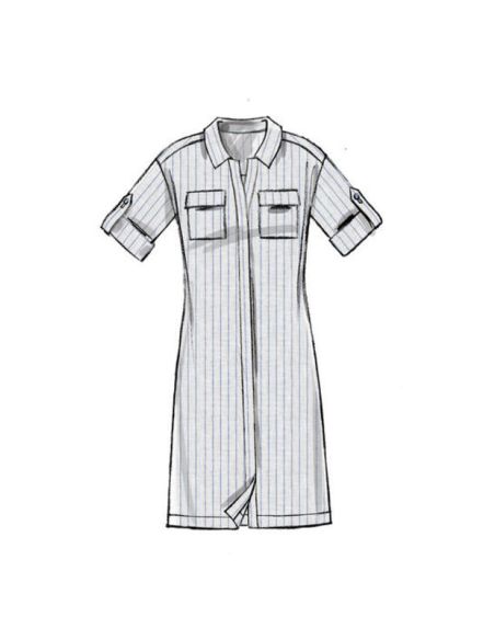 Patron McCall's 7387.Y - Haut, tunique, robes