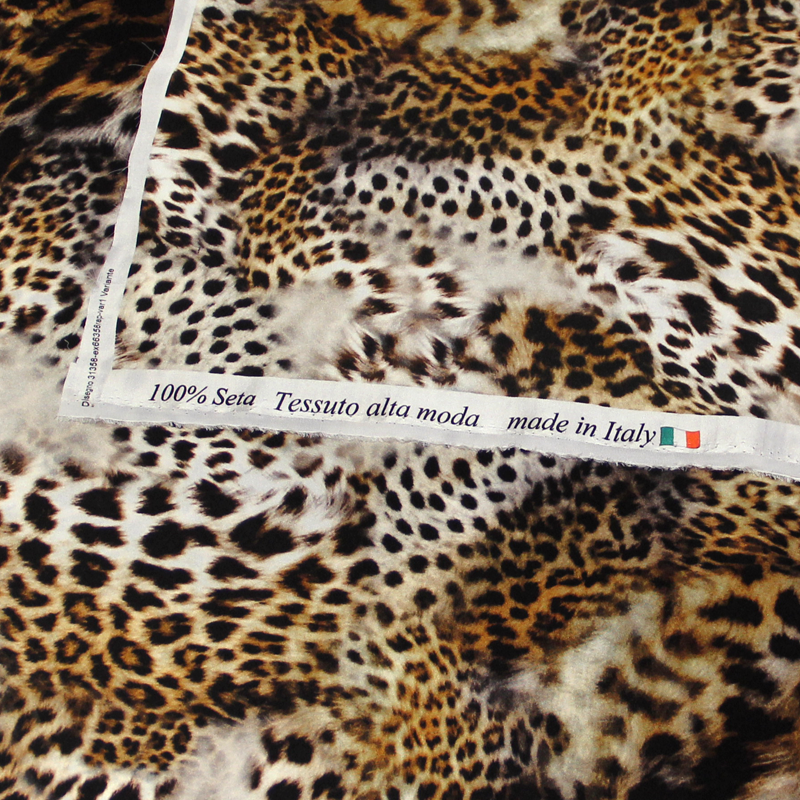 Satin 100% soie - Sauvagerie