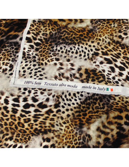 Satin 100% soie - Sauvagerie