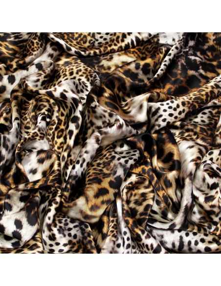 Satin 100% soie - Sauvagerie