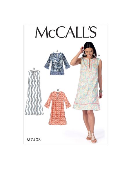 Patron McCall's 7408.Y - Tunique et robes