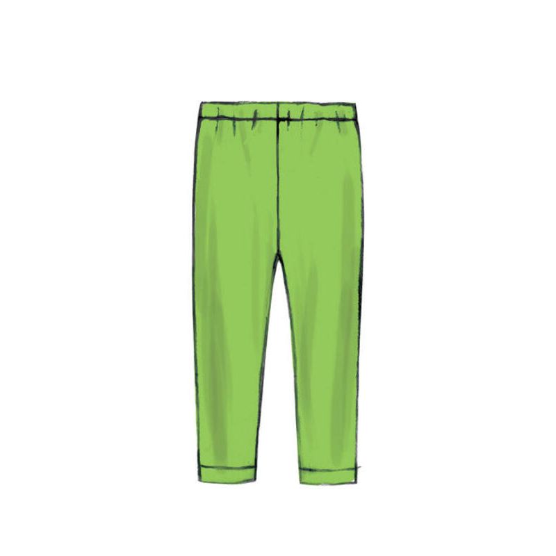 Patron McCall's 7458.CAA - Hauts, robes et collants