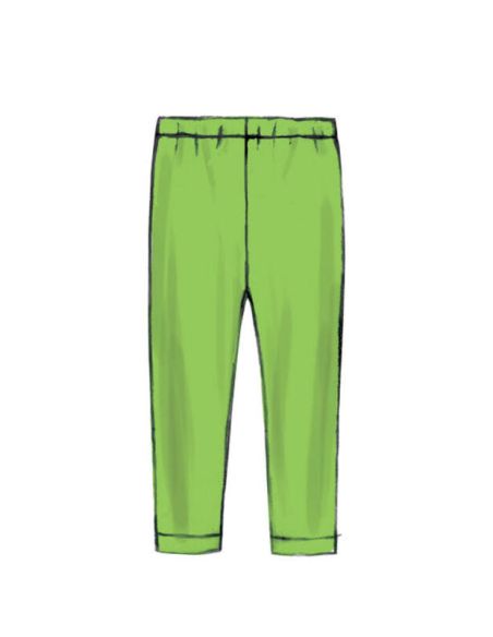 Patron McCall's 7458.CAA - Hauts, robes et collants