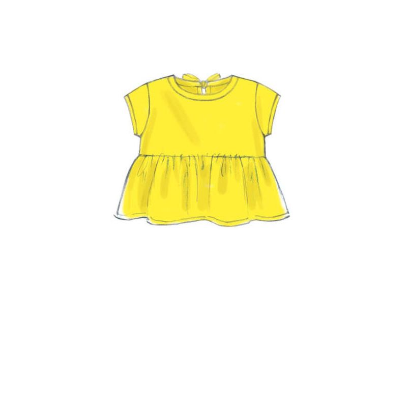 Patron McCall's 7458.CAA - Hauts, robes et collants