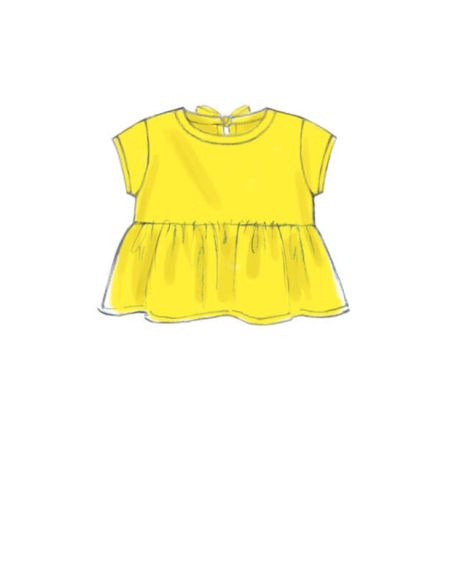 Patron McCall's 7458.CAA - Hauts, robes et collants