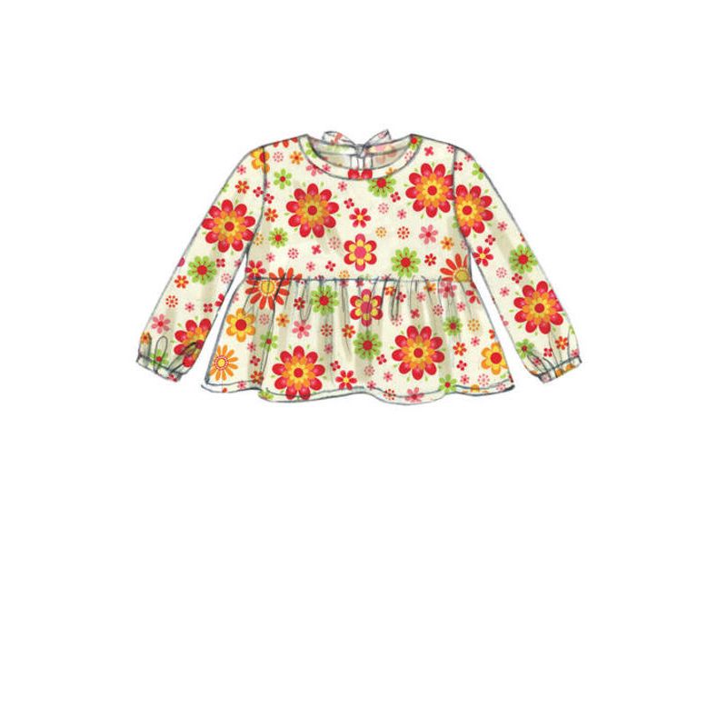 Patron McCall's 7458.CAA - Hauts, robes et collants