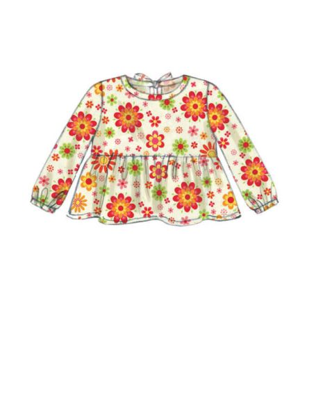 Patron McCall's 7458.CAA - Hauts, robes et collants