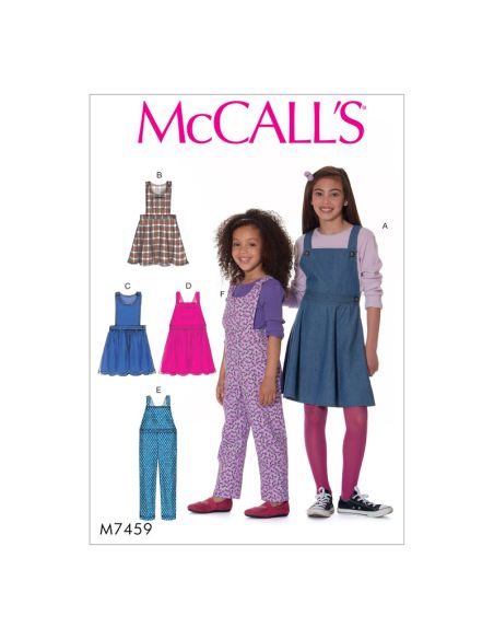 Patron McCall's 7459.CCE - Chasubles et salopettes