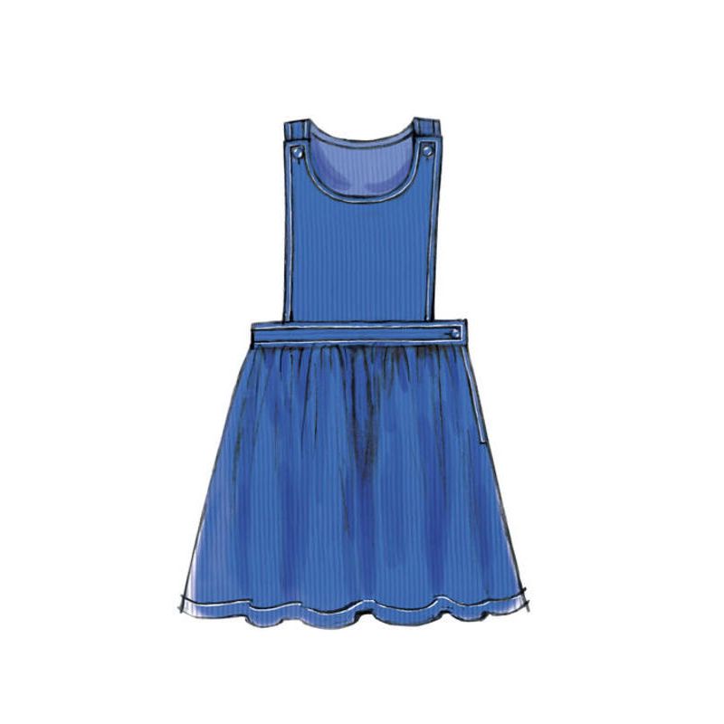 Patron McCall's 7459.CCE - Chasubles et salopettes