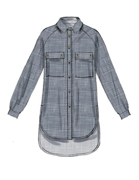 Patron McCall's 7472.A5 - Chemises, tuniques