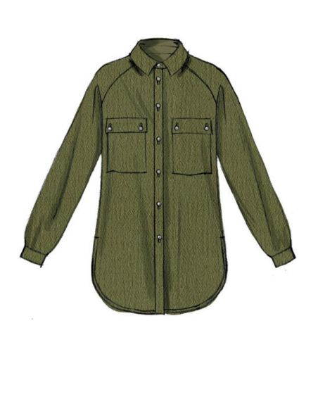 Patron McCall's 7472.A5 - Chemises, tuniques