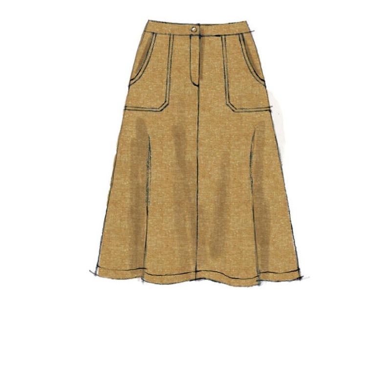 Patron McCall's 7475.A5 - Jupes, short