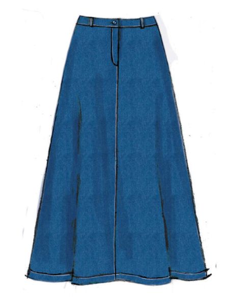 Patron McCall's 7475.A5 - Jupes, short