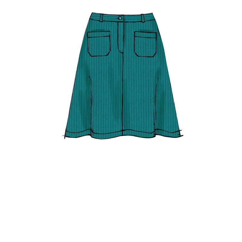 Patron McCall's 7475.A5 - Jupes, short