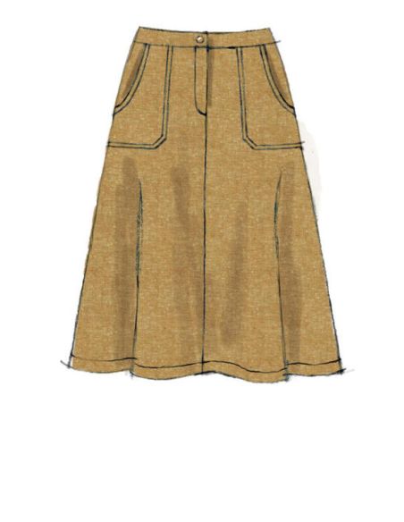 Patron McCall's 7475.A5 - Jupes, short