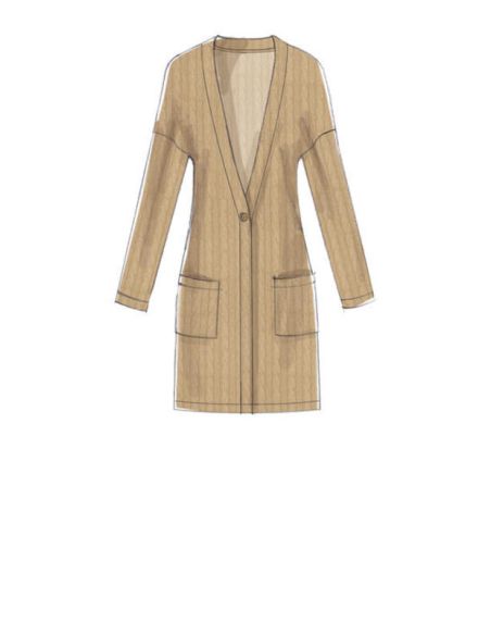 Patron McCall's 7476.Y - Gilet et cardigans