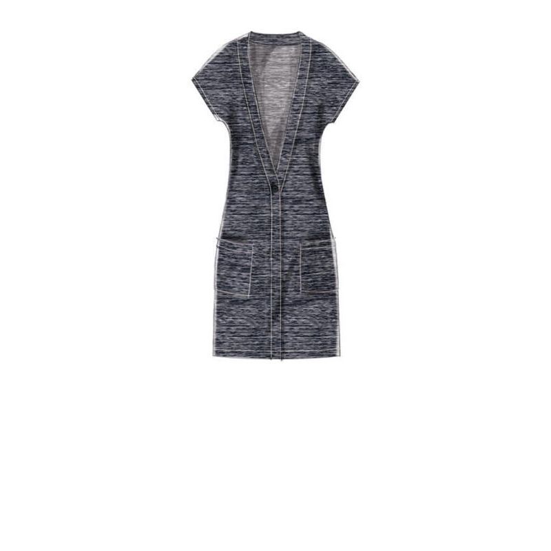 Patron McCall's 7476.Y - Gilet et cardigans