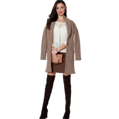 Patron McCall's 7476.Y - Gilet et cardigans 2