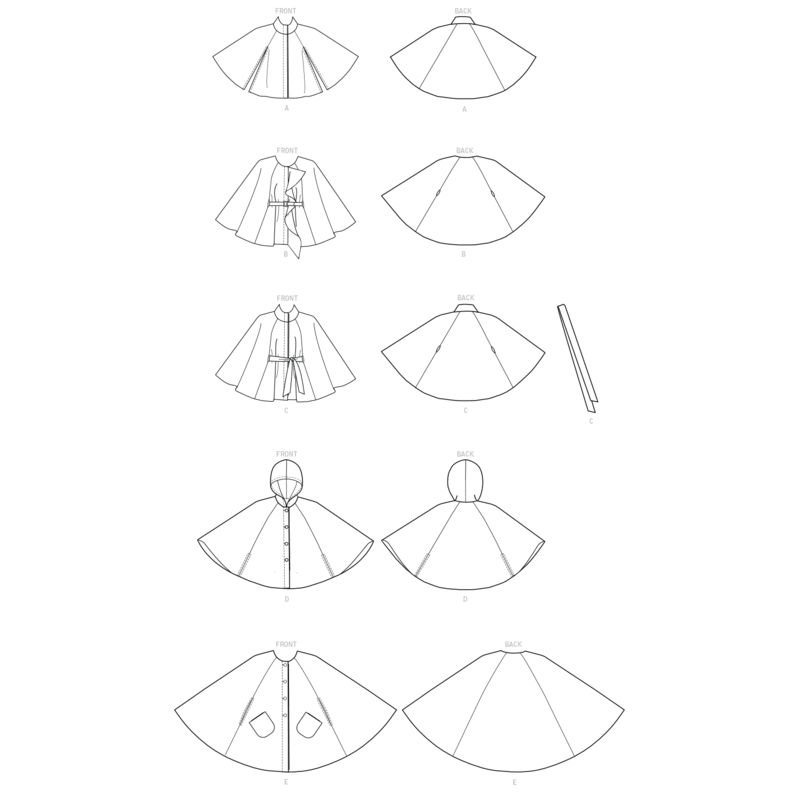 Patron McCall's 7477.Y - Capes