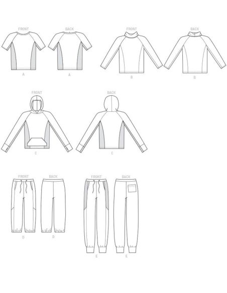 Patron McCall's 7486.XM - Hauts et pantalon