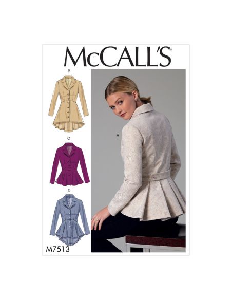 Patron McCall's 7513.A5 - Vestes
