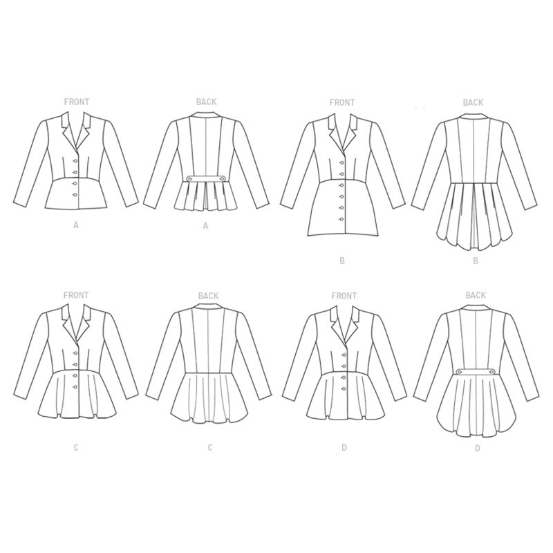 Patron McCall's 7513.A5 - Vestes