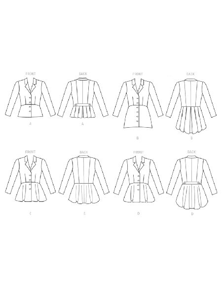 Patron McCall's 7513.A5 - Vestes