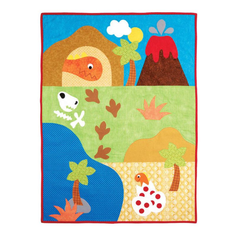 Patron McCall's 7553.OSZ - Jouets dinosaures et couvre-lit