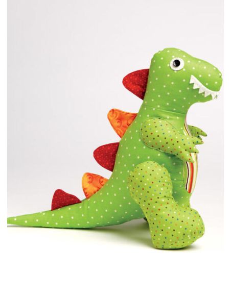 Patron McCall's 7553.OSZ - Jouets dinosaures et couvre-lit