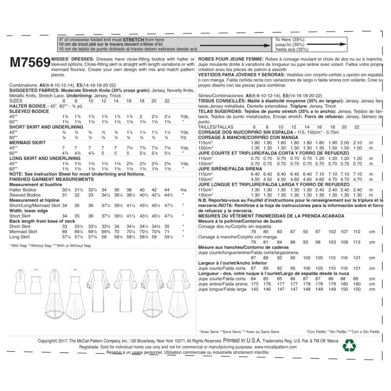 Patron McCall's 7569.A5 - Robes