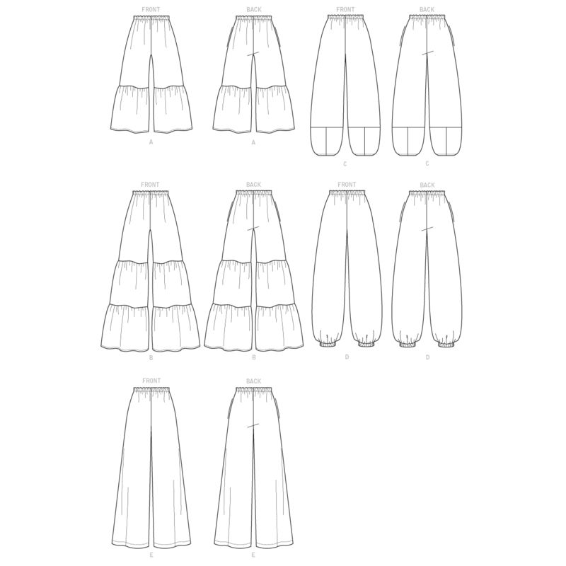 Patron McCall's 7576.Y - Pantalon