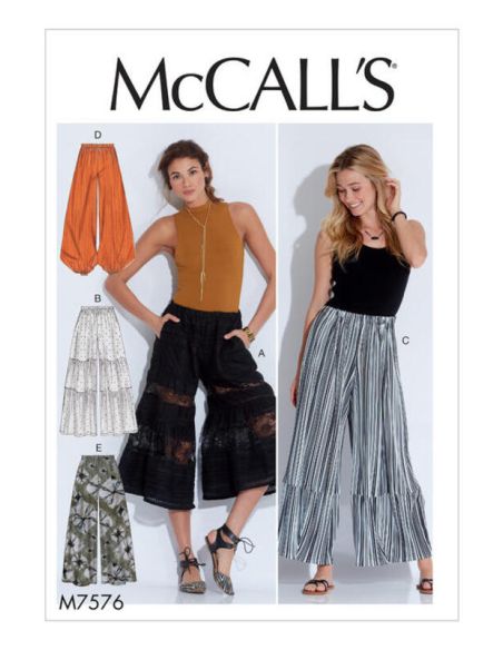 Patron McCall's 7576.Y - Pantalon