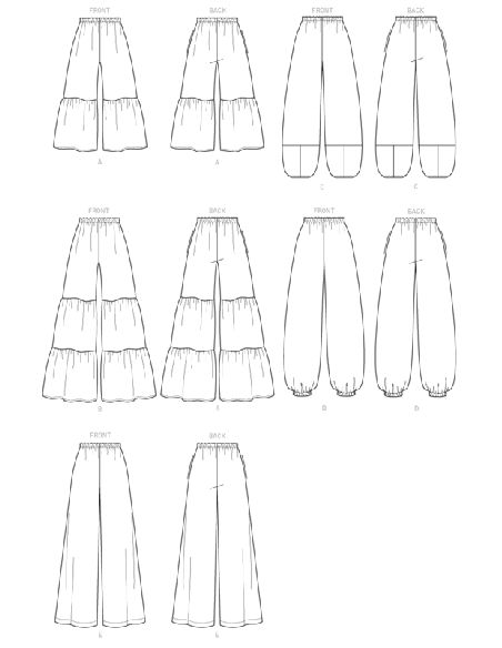 Patron McCall's 7576.Y - Pantalon